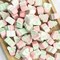 4E's Novelty Christmas Shaped Marshmallows - Soft Assorted Xmas Marshmallows in Fun Snowman Marshmallow, Santas Shapes Snowman Marshmallow Ideal Fun Xmas Candy for Stockings for Kids